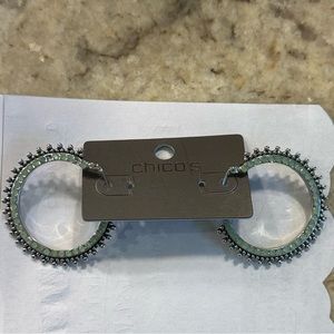 NWT Chico’s Marisa Hoop Earrings